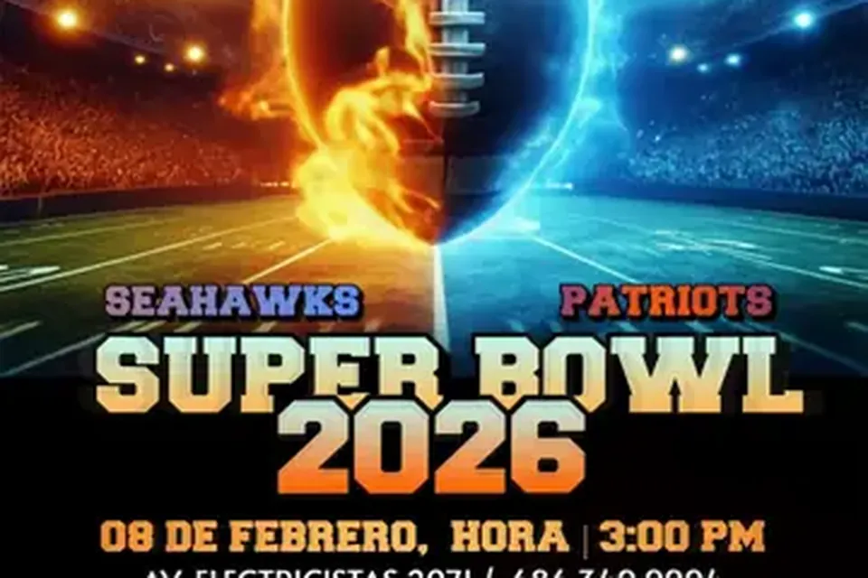 Motion flyer del Super Bowl de La Tradicional