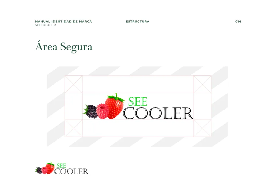 Área segura del logo