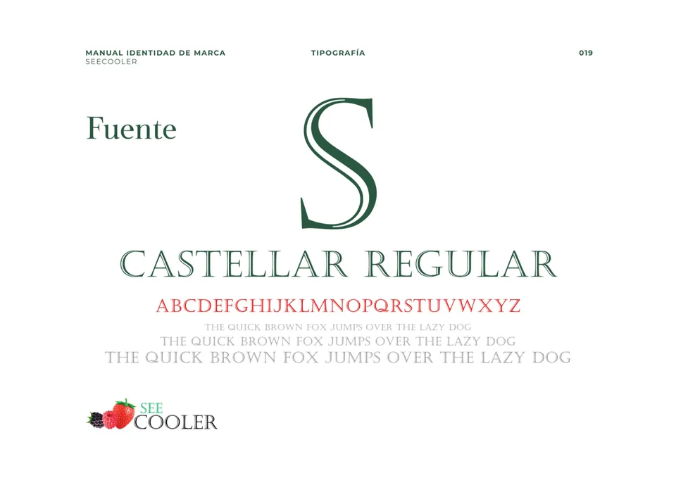 Tipografía de la marca
